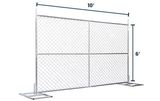 6' x 10' Chain-Link Temporary Fence | Versa | Truckload