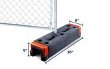Anchor Block Fence Base