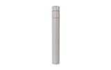7" x 52” Bollard Cover | Reflective Stripes Options & Flat Top