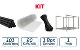 Post-Driven Fence Rack Bundle