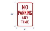No Parking Anytime Sign | R7-1
