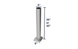 Fixed Bollard Posts | Concrete Fillable