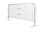 7.5 ft Metal Barricade | Feet Options | Heavy-Duty