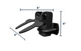 Universal Gate Latch for Temporary Fence Panels