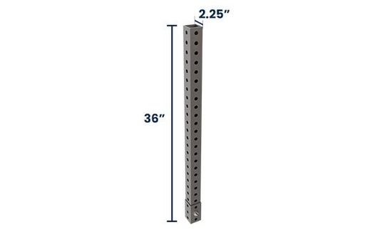 36" Sign Post Base | Square Sign Post Anchor