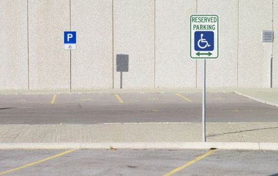 Reserved Parking Sign | R7-8