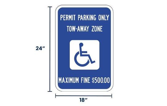 Permit Parking Only Sign | Custom Options