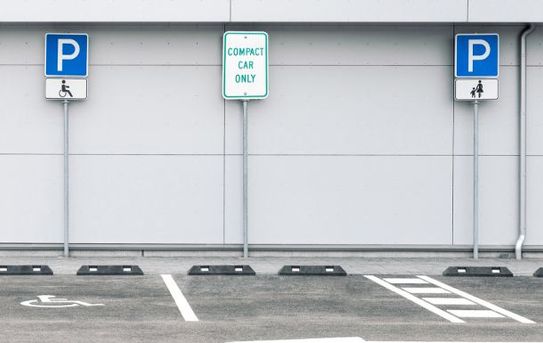 Compact Car Only Sign | Size Options