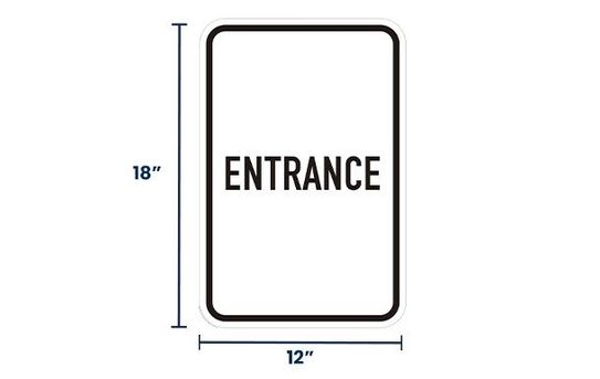 Entrance Sign | Size Options