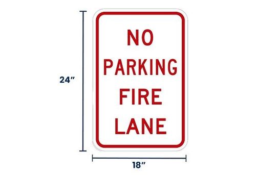 Fire Lane No Parking Sign | R7-200