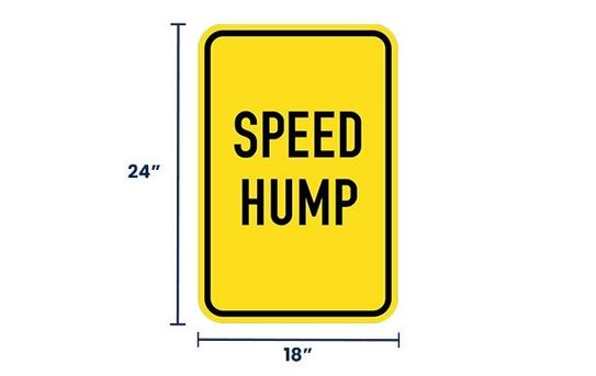 Speed Hump Sign | Size Options