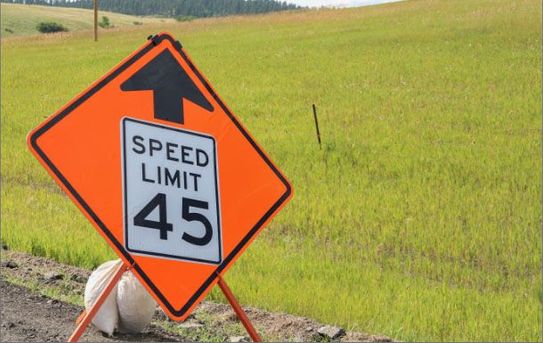 Speed Limit Roll-Up Sign | MUTCD W3-5