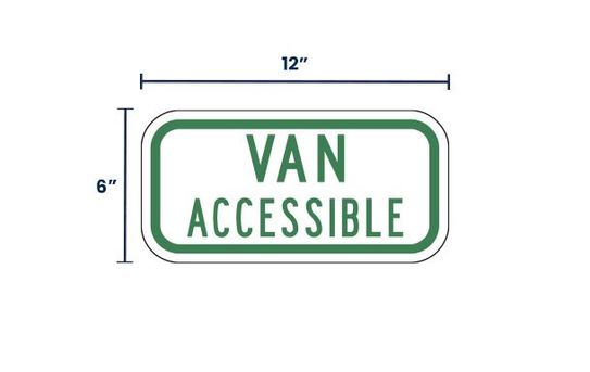 Van Accessible Sign | R7-8P