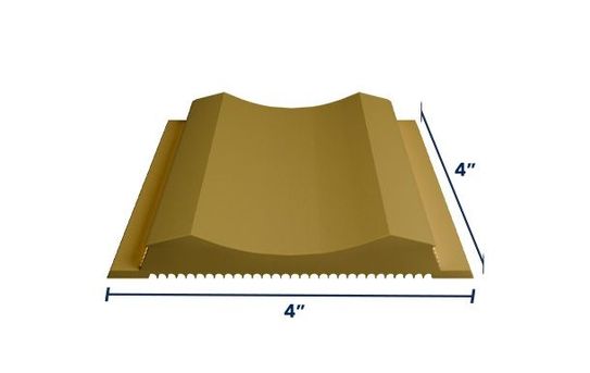 Two-Way Road Reflector | Yellow