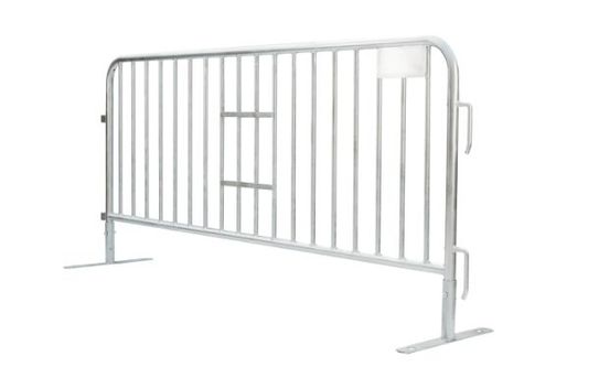 7.5 ft Metal Barricade | Feet Options | Heavy-Duty