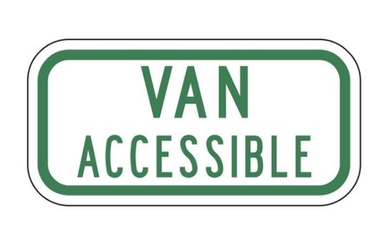 Van Accessible Sign | R7-8P
