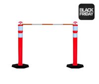 42" Arrow Top Delineator and Cone Bar Bundle