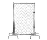 6’ x 4’ Modular Chain-Link Fence Panels